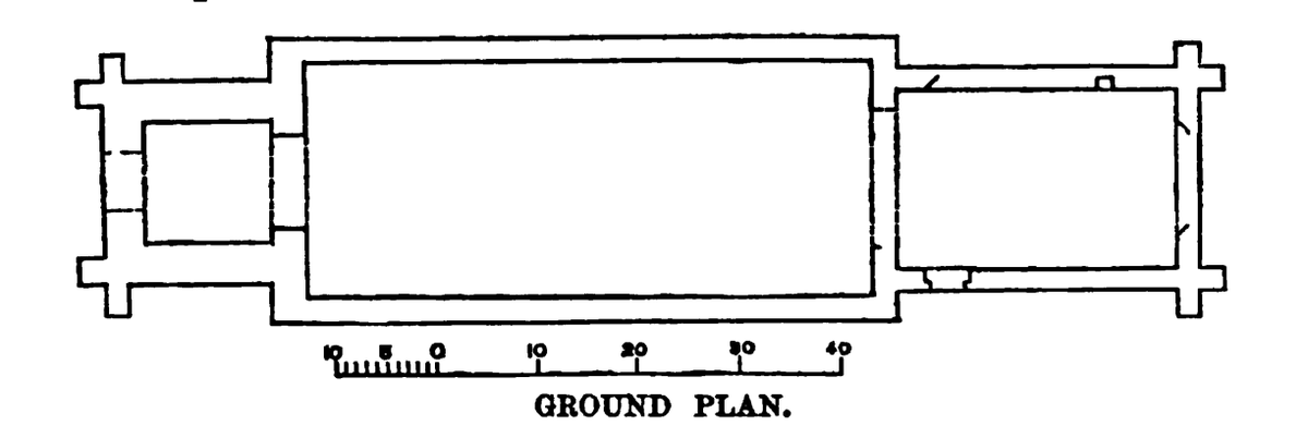 Ross' plan of St. Mary's Chapel